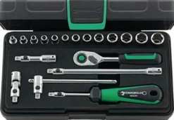 Stahlwille Steckschlüsselsatz 40/13/6QR 19tlg. 1/4″ SW 3,5-13 mm Anzahl Zähne 80 6-kant - 96011180