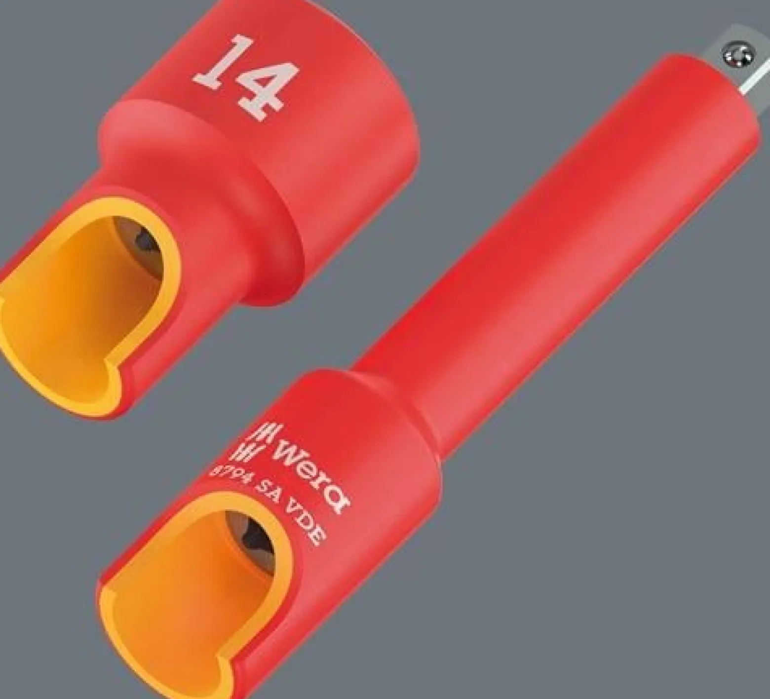 Steckschlüsseleinsatz 8790 A VDE 1/4 Zoll SW 10mm L.41mm WERA