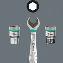 Steckschlüsseleinsatz 8790 B Impaktor Deep 3/8 Zoll 5/16 Zoll L.63mm WERA