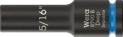 Steckschlüsseleinsatz 8790 B Impaktor Deep 3/8 Zoll 5/16 Zoll L.63mm WERA