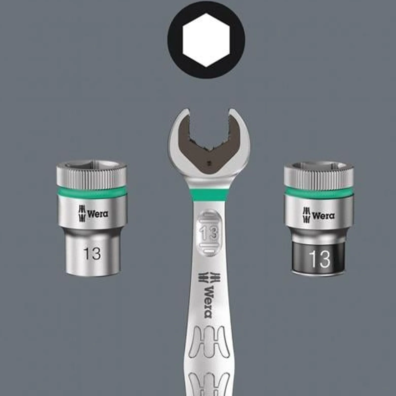 Steckschlüsseleinsatz 8790 B Impaktor Deep 3/8 Zoll 1 Zoll L.63mm WERA