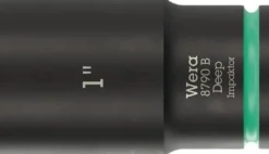Steckschlüsseleinsatz 8790 B Impaktor Deep 3/8 Zoll 1 Zoll L.63mm WERA