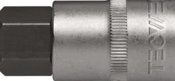 Steckschlüsseleinsatz 1/2 Zoll Innen-6-kant SW 19mm L.55mm TECWERK