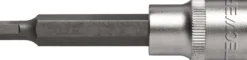Steckschlüsseleinsatz 1/2 Zoll Innen-6-kant SW 6mm L.90mm TECWERK