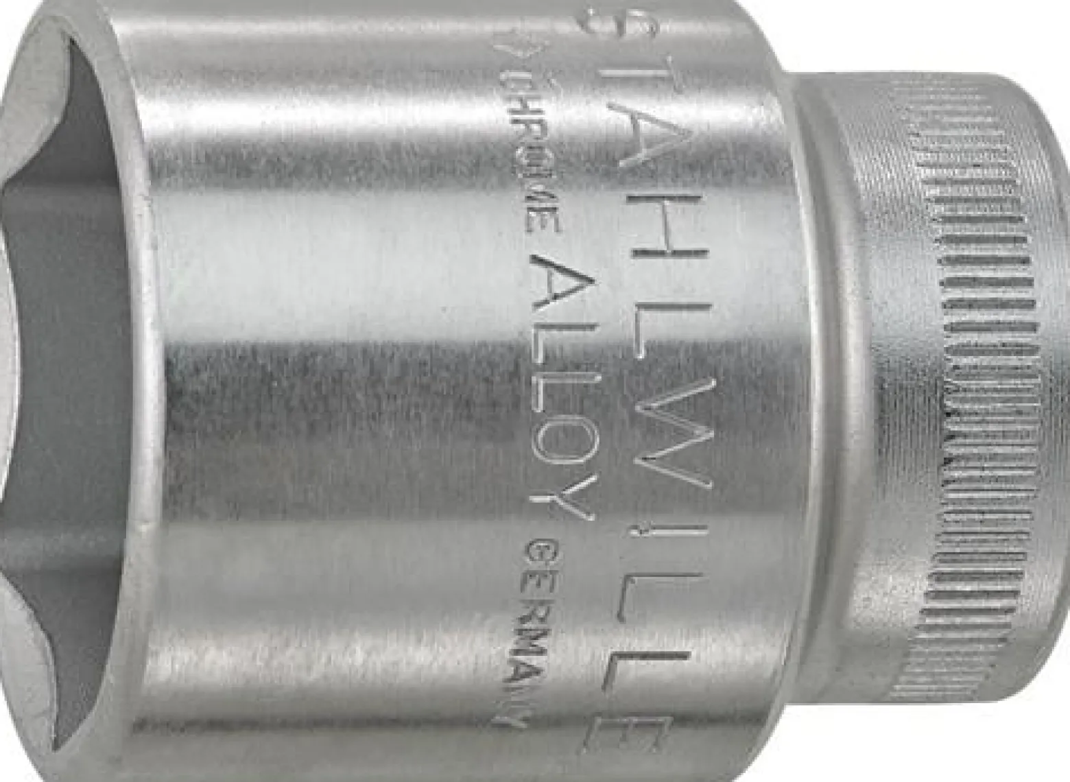 Steckschlüsseleinsatz 456 19 3/8 Zoll 6 kant SW 19mm L.32mm STAHLWILLE