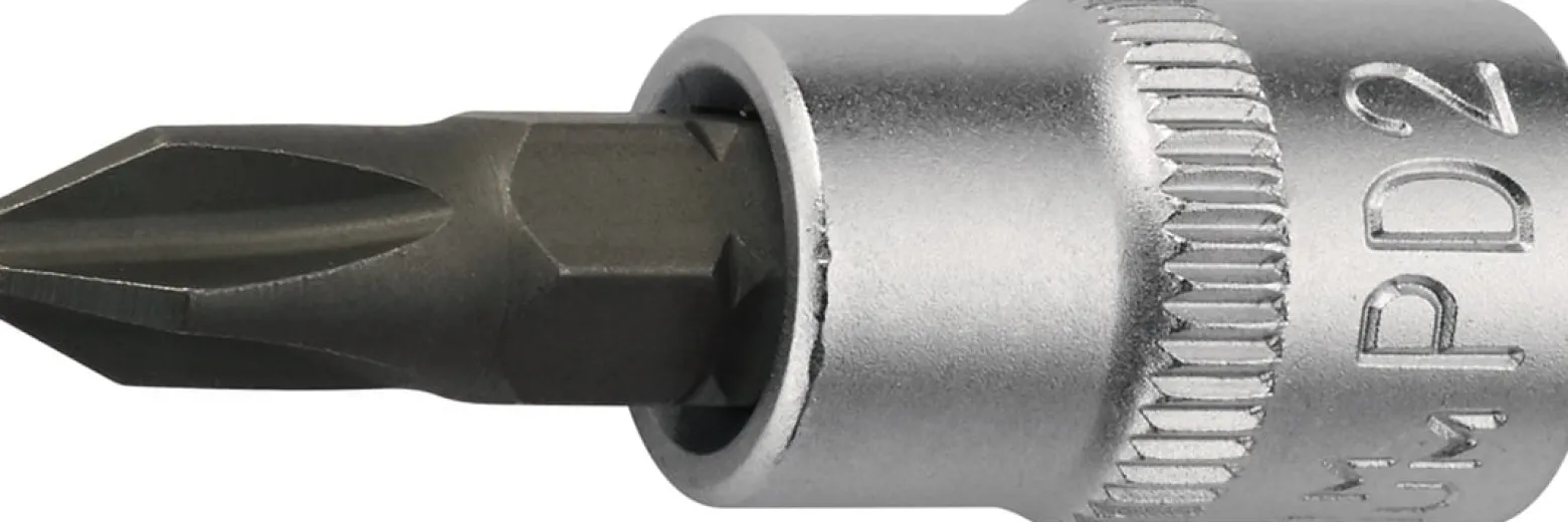 Steckschlüsseleinsatz 1/4 Zoll PH PH 2 L.32mm TECWERK