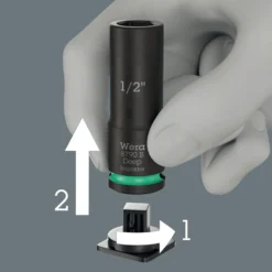 Steckschlüsselsatz 8790 B Impaktor Deep Imperial Set 1 13-tlg.3/8 Zoll WERA