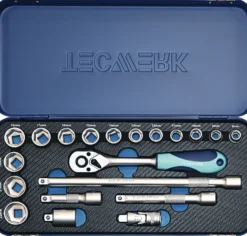 Steckschlüsselsatz 20-tlg.3/8 Zoll SW 8-22mm Z.30 6KT TECWERK