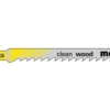 Stichsägeblätter clean wood Nutz-L.74mm Zahnteilung4mm HCS Z. geschliffen 5St.