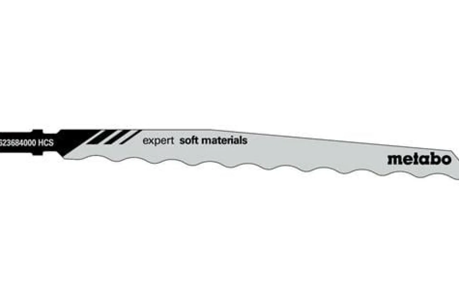 Stichsägeblätter expert Nutz-L.126mm HCS geschliffen gewellt 3 Stück Metabo
