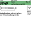 Stockschraube R 88149 Typ 23 E M12x 200 Stahl galv.verz. 50 Stück