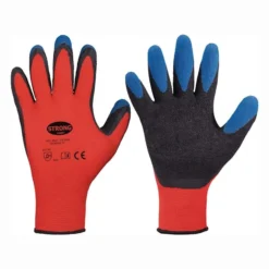 STRONGHAND Handschuhe Tip Grip rot / schwarz / blau EN 388 PSA II Gr. 11 - 0523-11H