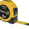 Taschenrollbandmaß BM 150 L.3m B.16mm mm/mm EGII ABS/TPE Festst.STABILA