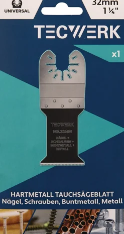 Tauchsägeblätter B.32mm Eintauch-T.46mm 1 St.Univ.TECWERK