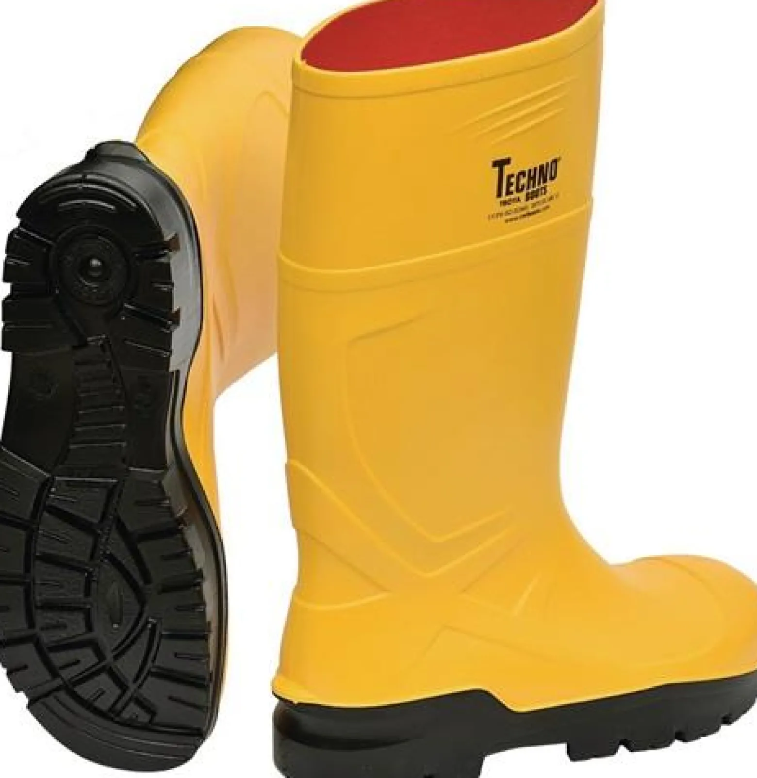 TECHNO BOOTS Sicherheitsstiefel Rönne Größe 42 gelb - 35332-42