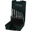 TERRAX by RUKO Maschinengewindebohrer-Satz HSSE-Co 5 Form C - 7 tlg. (Kassette Kunststoff) - A245058ETX
