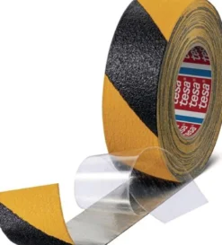 TESA Antirutschklebeband extrem flexibel 60955 schwarz/gelb 18 m x 50 mm - 60955-00000-02