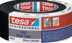 TESA Gewebeband Duct Tape PRO 74613 schwarz 50 m x 50 mm - 74613-00002-00