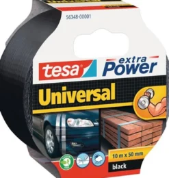 Tesa Gewebeband extra Power 56348 schwarz - 56348-00001-05