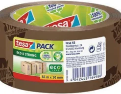 tesa Packband tesapack Eco & Strong 58155-00000 50mmx66m braun