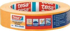 Tesa Präzisionskrepp 4344 Standard glatt 25 mm - 04344-00003-00