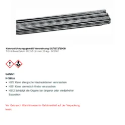 TIG-Schweißstab SG 2 Ø 1,6 mm - SG21611