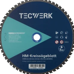 Tisch-/Kappkreissägeblatt AD 305mm Z.60 HLTCG Bohr.25,4mm Schnitt-B.2.6mm