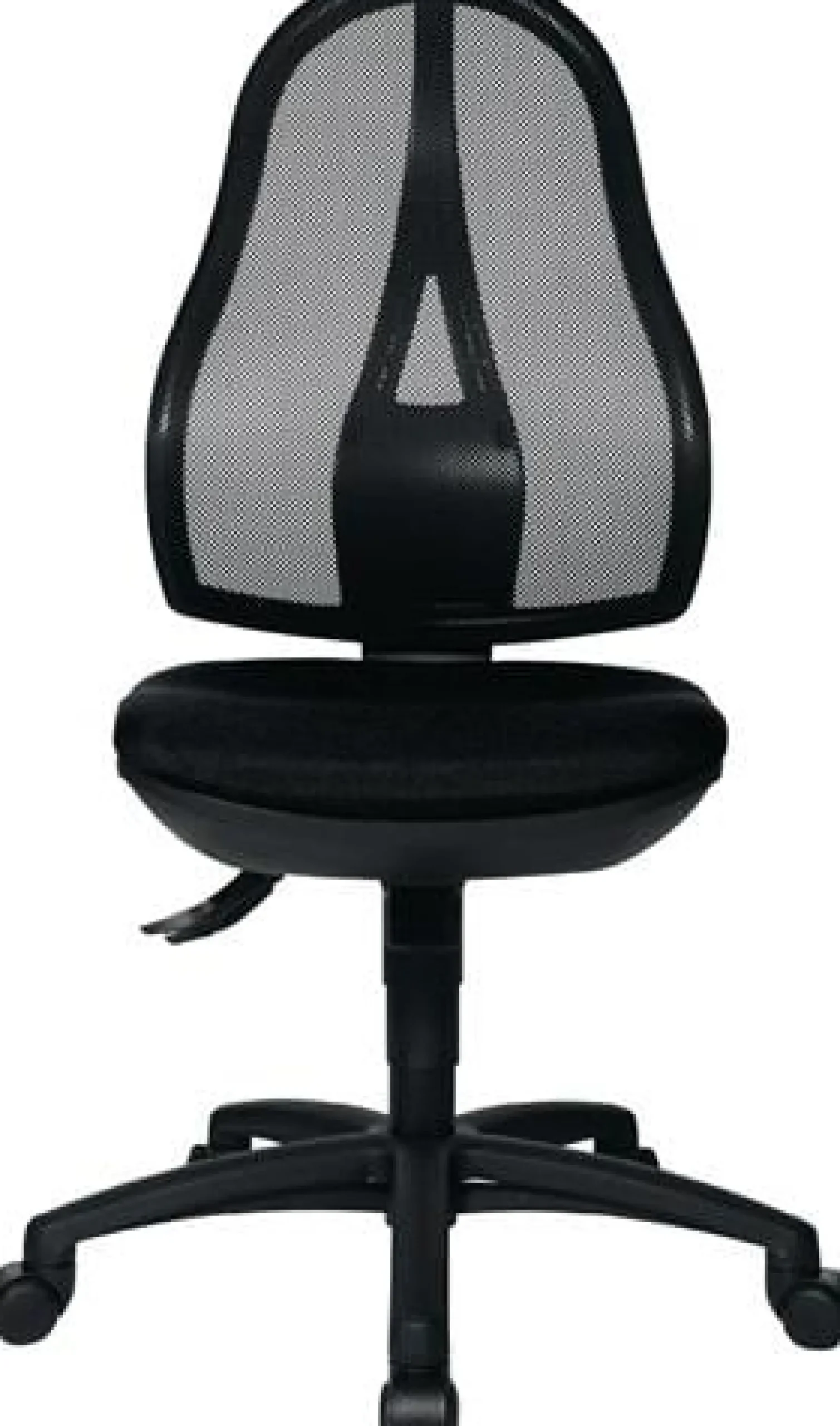 TOPSTAR Bürodrehstuhl m.Punktsynchrontechnik schwarz 430- 510mm o.Armlehnen Trgf.110kg - OP200 G20