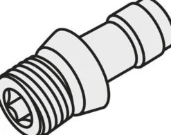 Torx-Senkkopfschraube ISO US 4008-T15P Bruttogewicht 0,7g PRAMET
