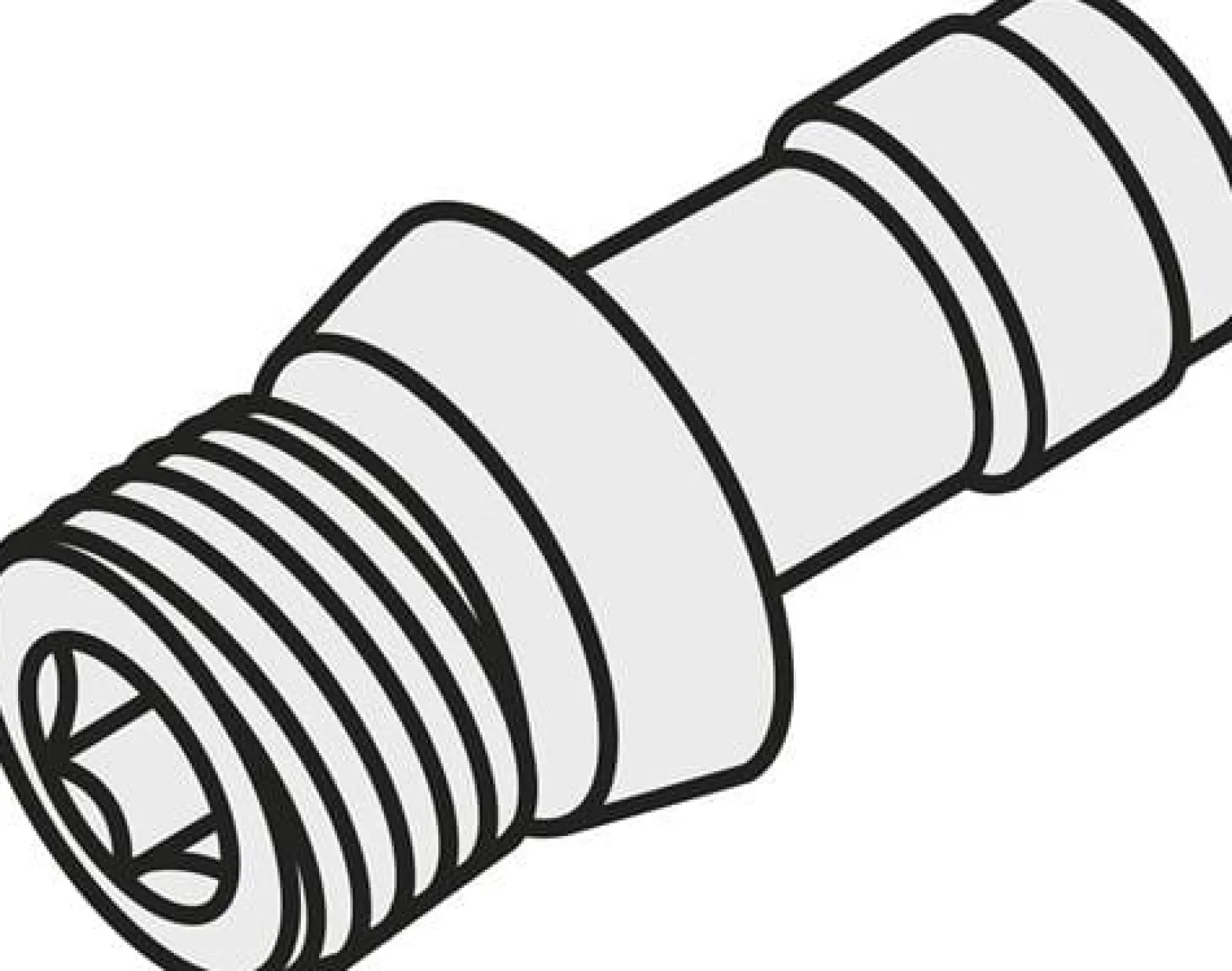 Torx-Senkkopfschraube ISO US 4008-T15P Bruttogewicht 0,7g PRAMET