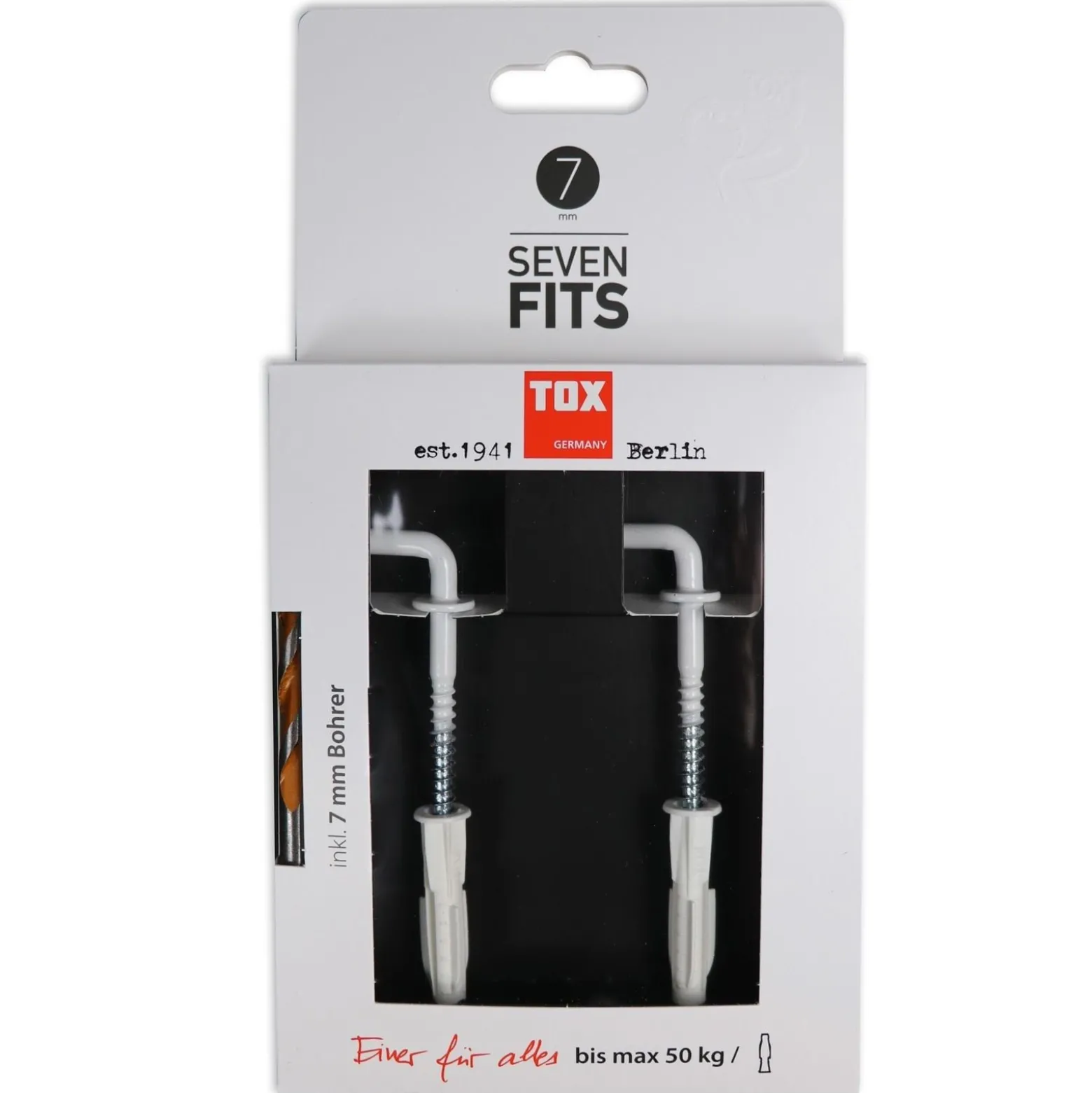 TOX Hakendübel 7Fits Hakenset-L - 011701027