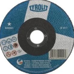 Trennscheibe BASIC D125x2,5mm ger.2in1 Bohr.22,23mm TYROLIT