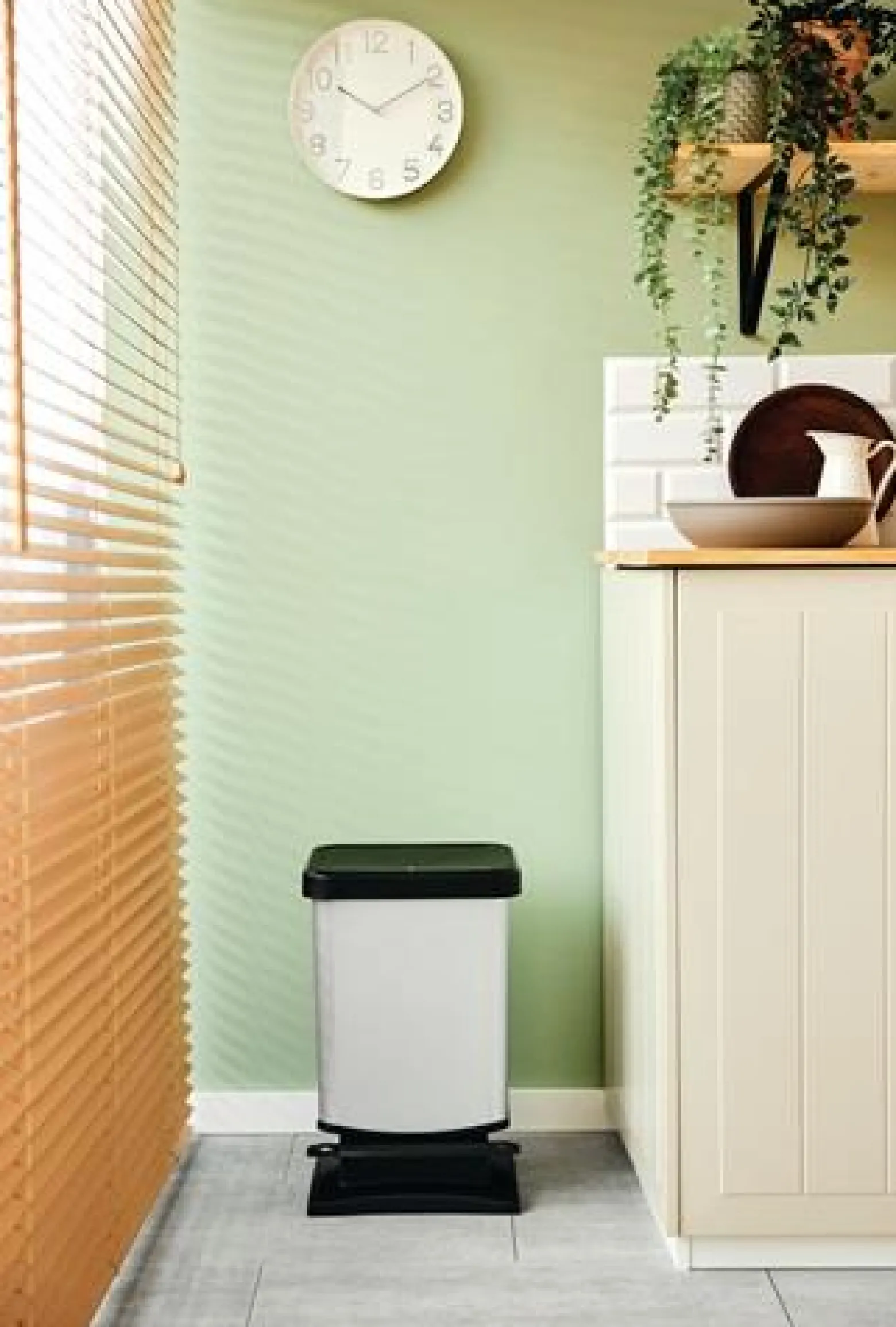 Tretabfallsammler PASO 20l DxH457mm PP-RG Q1