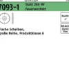 Unterlegscheibe ISO 7093-1 36 Stahl 200 HV feuerverz. 25 Stück