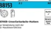 Unverlierbarkeitsmutter R 88153 M10 A 2 10 Stück