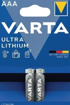 VARTA Batterie ULTRA Lithium 1,5 V AAA Micro 1100 mAh - 06103 301 402