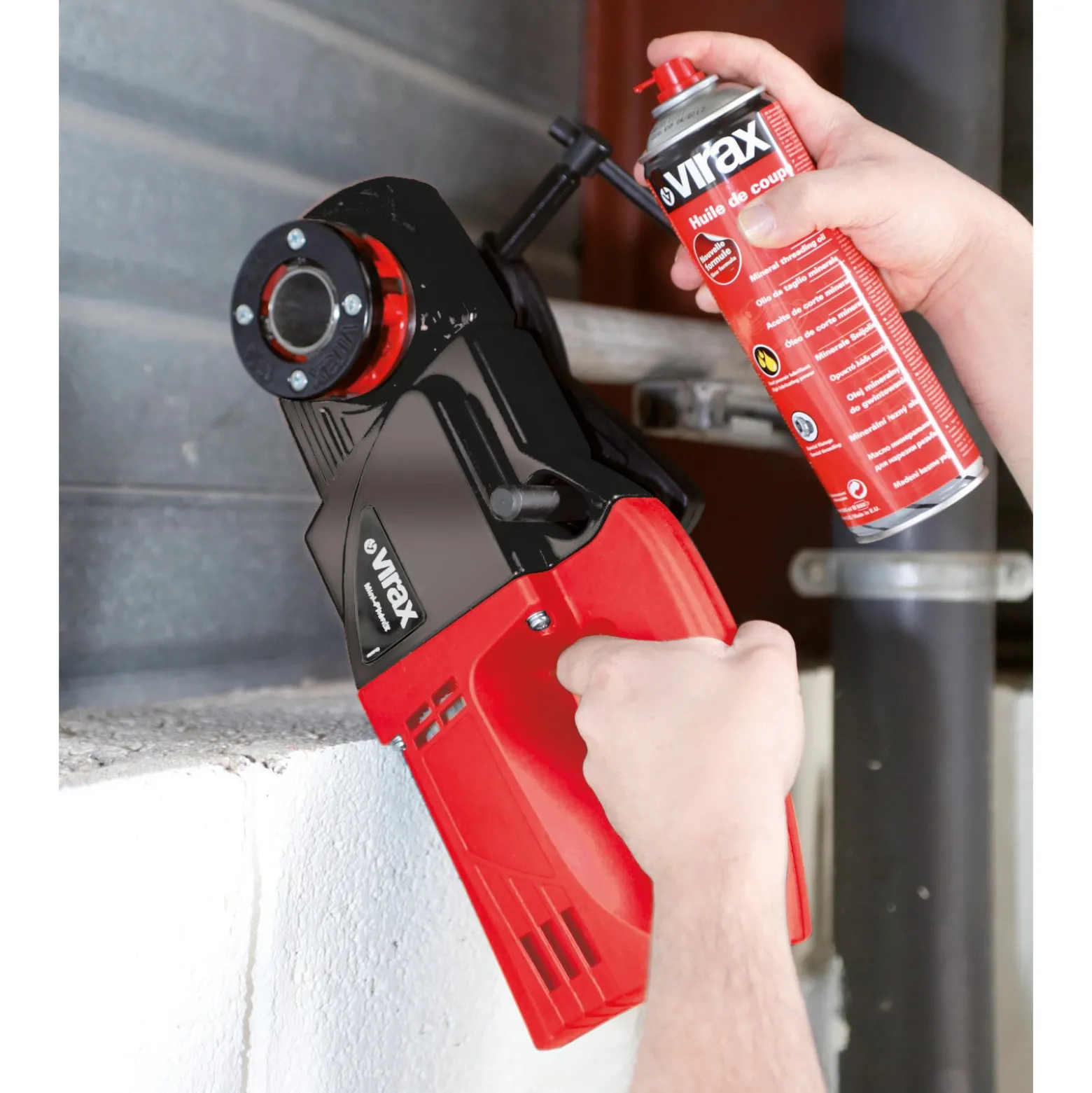 VIRAX Elektrische Schneidbacke Mini Phenix 4 Bspt Rechts 1/2''-1.1/4'' - 138021