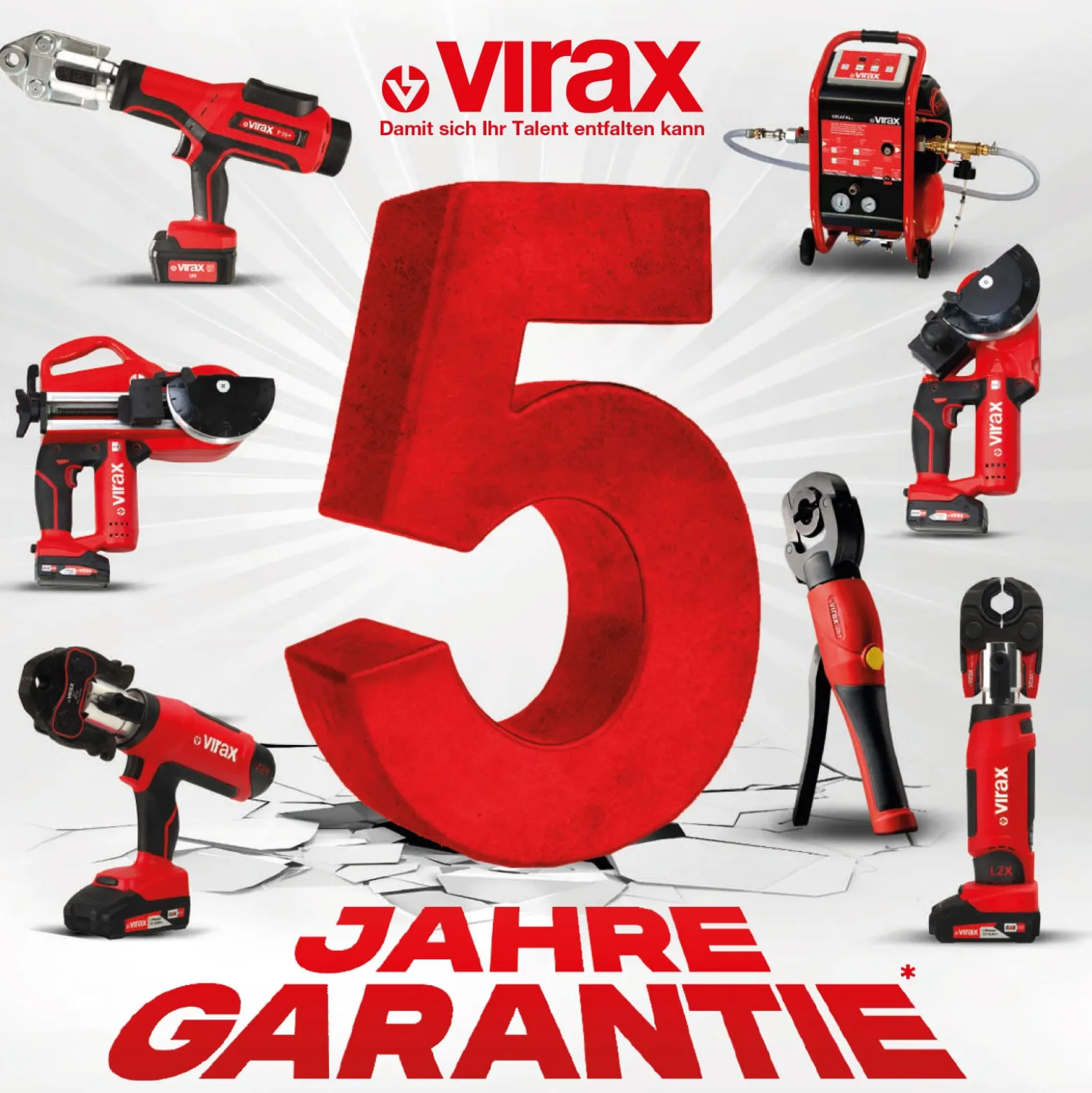 VIRAX Hochleistungsentschlammungsgerät VIRAFAL Connect - 295054