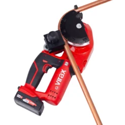 VIRAX MINISTEM BIEGER 18V 3/8-1/2-5/8-3/4-7/8“ KOMPAKTES und LEICHTES 18V Biegegerät 4,9 kg / 1x 2,0 Ah Akku + Ladegerät in Virabox - 251780