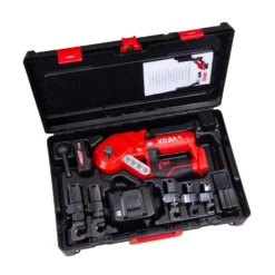 VIRAX MINISTEM BIEGER 18V 3/8-1/2-5/8-3/4-7/8“ KOMPAKTES und LEICHTES 18V Biegegerät 4,9 kg / 1x 2,0 Ah Akku + Ladegerät in Virabox - 251780