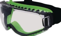 Vollsichtbrille T-Spex 8114 EN 166 EN 170 Rahmen schwarz/grün,Scheibe klar