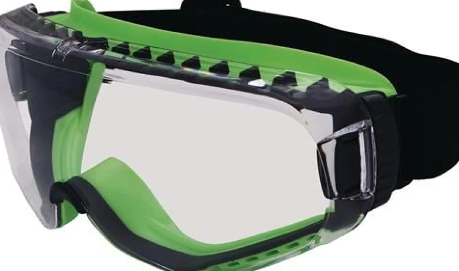Vollsichtbrille T-Spex 8114 EN 166 EN 170 Rahmen schwarz/grün,Scheibe klar