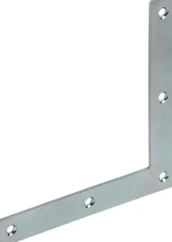 VORMANN Eckwinkel L.120 x 120 mm B.20 mm S.2 mm Stahl blau verzinkt - 000187120Z