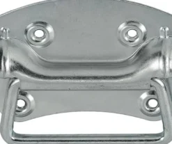 VORMANN Kistengriff H.80 mm B.100 mm STA blau verz.Löcher 4 - 001328100Z