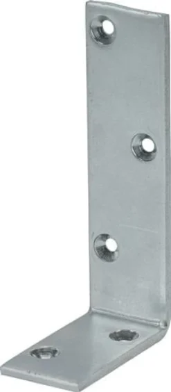 VORMANN Winkel L.100 x 50 mm B.40 mm S.5 mm STA roh blau verz - 000171100Z
