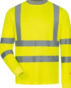 Warnschutz-Langarm-T-Shirt OLEAS Gr.XXL gelb SAFESTYLE