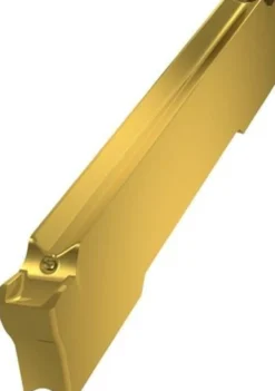 Wendeschneidplatte ISO GL2-D200M02-PR:G8330 Breite 2mm PVD beschichtet Gold