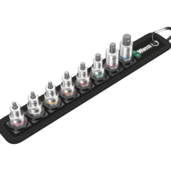 Wera Belt B Imperial 1 Zyklop Bitnuss-Satz Innensechskant, mit Haltefunktion, 3/8"-Antrieb - 05006579001