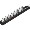 Wera Belt B 2 Zyklop Bitnuss-Satz Innensechskant, mit Haltefunktion, 3/8"-Antrieb - 05006577001