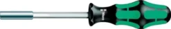 Wera 812/1 Bits-Handhalter mit starkem Dauermagnet 1/4" x 120 mm - 051205